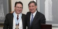 (from left): James M. McKiernan, M.D. and Lee Goldman, M.D.